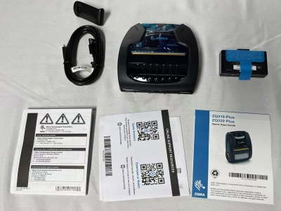 惠州一電源工廠(chǎng)采購(gòu)斑馬ZEBRA ZR328便攜式打印機(jī)用于巡檢